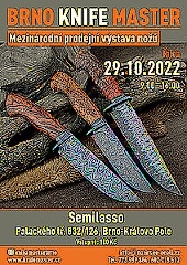plakát výstava nožů Knife Master 2022